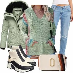 Winter Outfits Alltags Outfit für den Winter