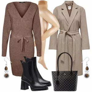 Winter Outfits Coller Look für den Winter