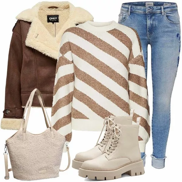 Winter Outfits Stylische Frauen Outfit