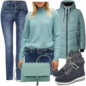 Winter Outfits Stylische Frauen Outfit