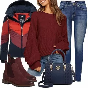 Winter Outfits Stylische Winter Kombination