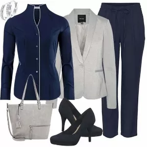 Business Outfits Modisches Büro Look