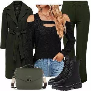 Winter Outfits Stylische Frauen Outfit