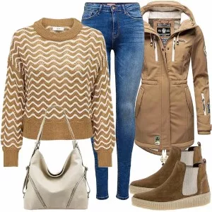 Winter Outfits Komplette Outfit für Damen