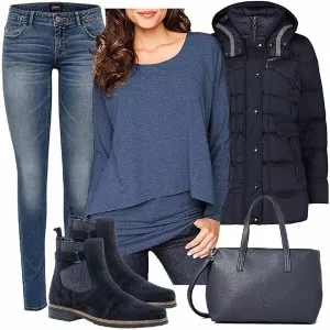 Winter Outfits Winterliches Freizeitoutfit