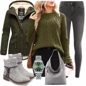 Winter Outfits Bequemes Winteroutfit