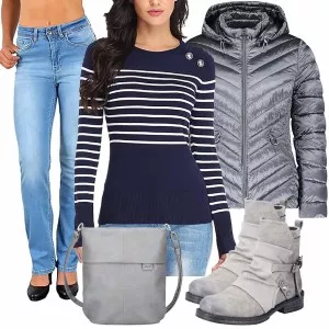 Winter Outfits Modischer Look für den Winter
