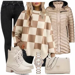 Winter Outfits Coller Look für den Winter