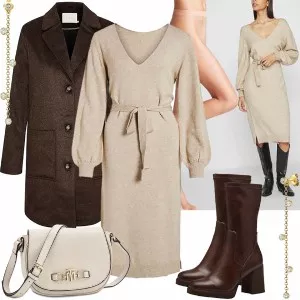 Winter Outfits Auffälliger Look für den Winter