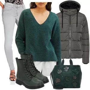 Winter Outfits Alltags Outfit für den Winter