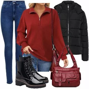 Winter Outfits Stylische Warm Outfit