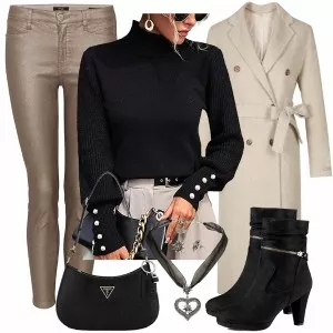 Winter Outfits Coller Look für den Winter