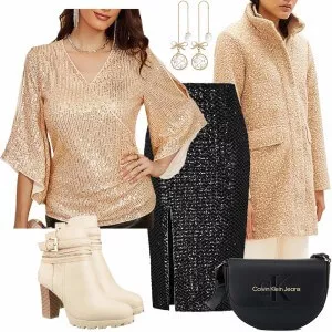 Winter Outfits Modischer Look für den Winter