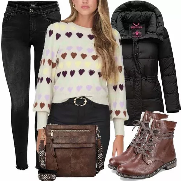 Winter Outfits Stylische Warm Outfit