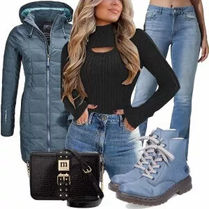 Winter Outfits Stylische Frauen Outfit