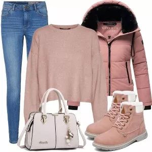 Winter Outfits Alltags Outfit für den Winter