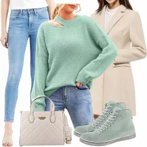 Winter Outfits Coller Look für den Winter