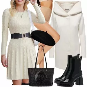 Winter Outfits Damen Komplette Outfit