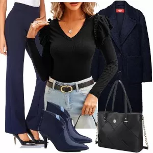Frühlings Outfits Stilvolle Kombination für den Freizeit