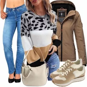 Frühlings Outfits Stylische Damen Outfit