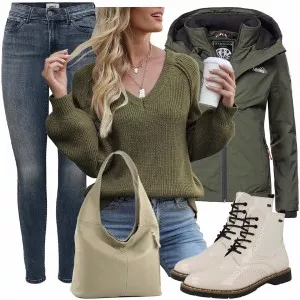 Frühlings Outfits Stylische Frühling Kombination