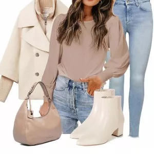 Frühlings Outfits Damen Komplette Outfit