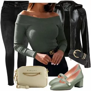 Frühlings Outfits Perfektes Frauen Outfit