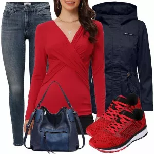 Frühlings Outfits Kombination für den Frühling