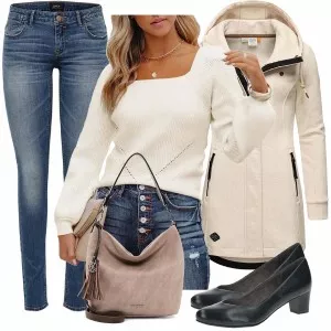 Frühlings Outfits Stilvolle Kombination für den Frühling