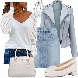 Frühlings Outfits Trendiger Look für den Frühling