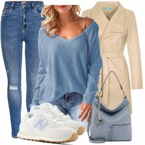 Frühlings Outfits Komplette Outfit für Damen