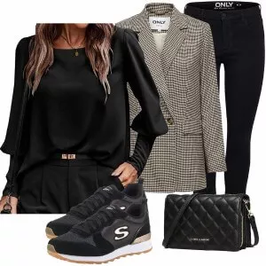 Frühlings Outfits Stylische Frauen Outfit