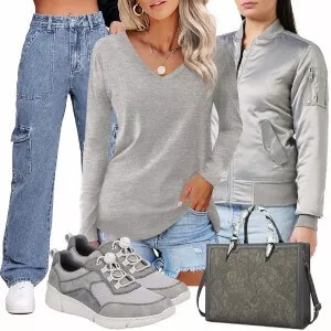 Frühlings Outfits Street Style Outfit