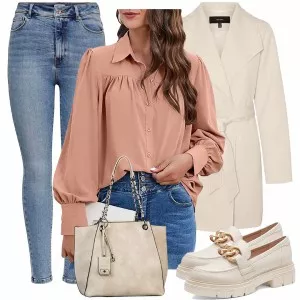 Frühlings Outfits Auffälliger Look für den Freizeit