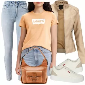 Frühlings Outfits Coller Look für den Frühling