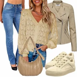 Frühlings Outfits Coller Look für den Frühling