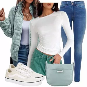 Frühlings Outfits Street Style Outfit