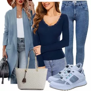 Frühlings Outfits Coller Look für den Frühling