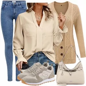 Frühlings Outfits Coller Look für den Frühling