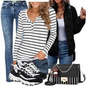 Frühlings Outfits Frühling Look Für Den Alltag