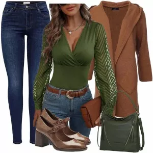 Frühlings Outfits Auffälliger Look für den Frühling