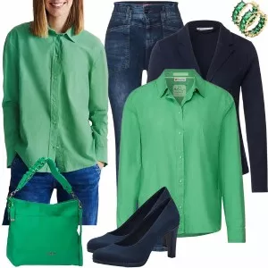 Frühlings Outfits Stylische Frauen Outfit