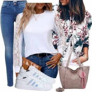 Frühlings Outfits Street Style Outfit