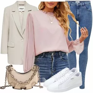 Frühlings Outfits Coller Look für den Frühling