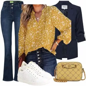 Frühlings Outfits Coller Look für den Frühling