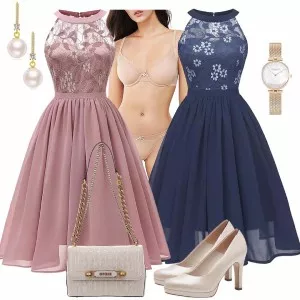 Party Outfits Modischer Look für den Party