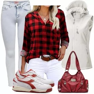 Frühlings Outfits Bequemes Outfit