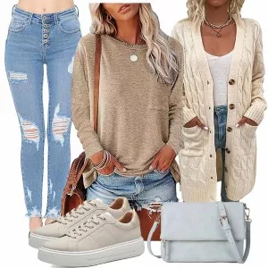 Frühlings Outfits Frühlings Komplettoutfit