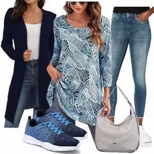 Frühlings Outfits Alltags Outfit für Damen