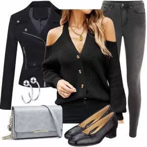 Frühlings Outfits Coller Look für den Frühling